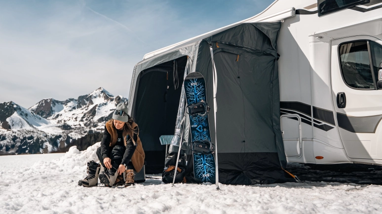 Caravaningowa śluza zimowa - przedsionek Dometic Winter AIR PVC 180 S/M