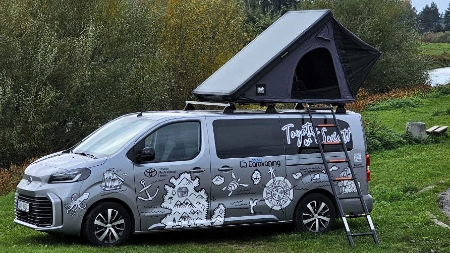 Offlander Triangle Slim - ekspresowy namiot dachowy