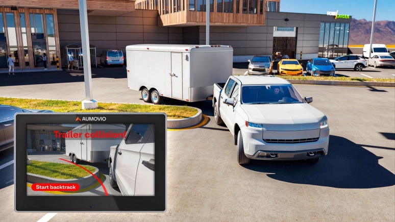 Wycofać z przyczepą tak jak przewinąć wstecz