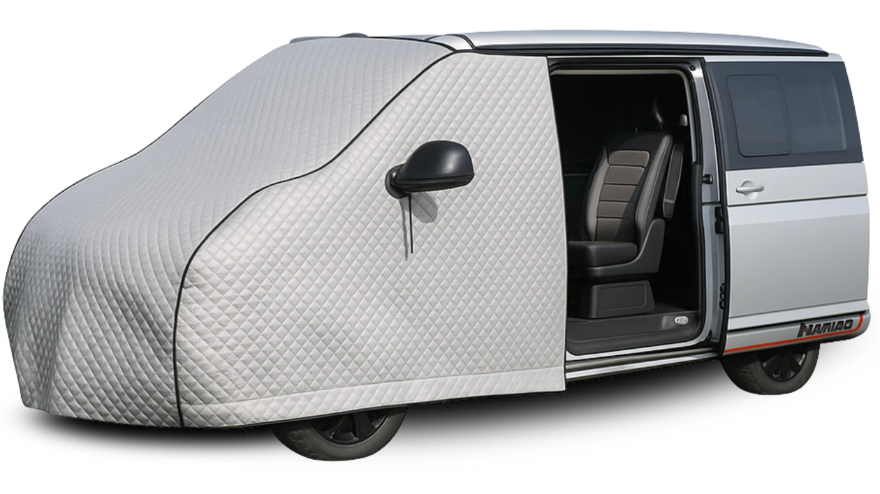 Mata termiczna na dach sypialny oraz szyby kampera