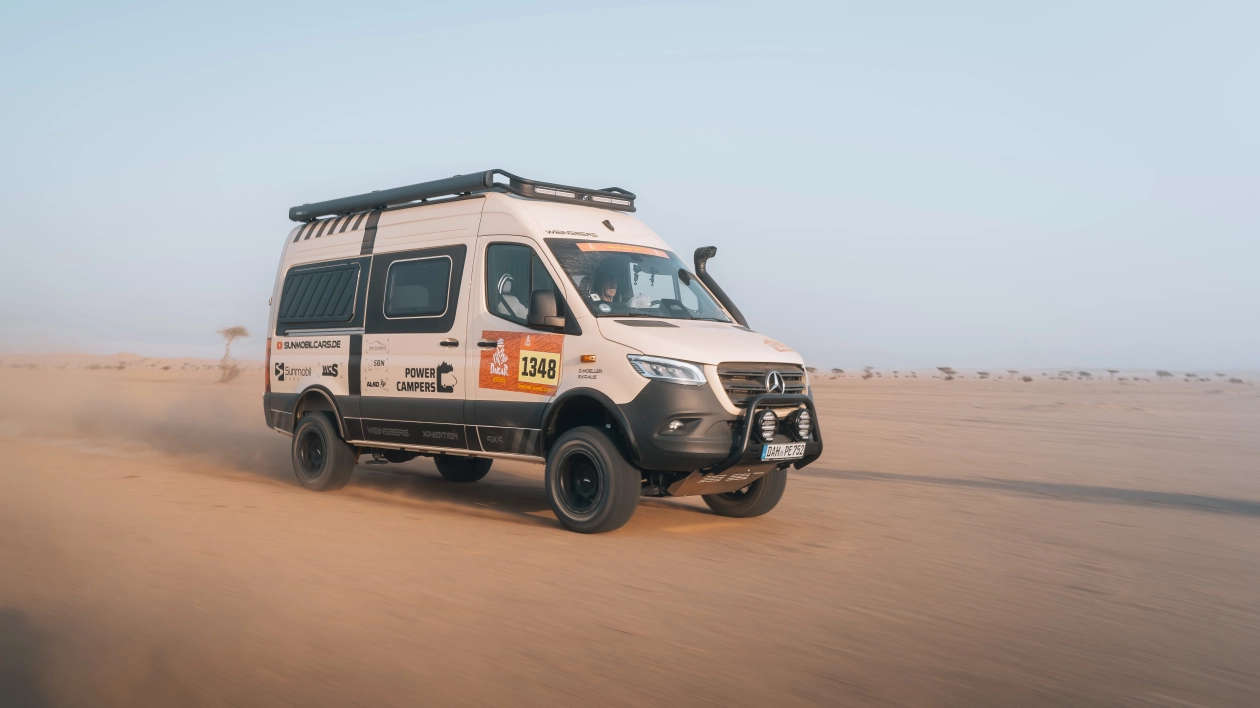 Kampervan WEINSBERG X-PEDITION na Dakar Classic 2026