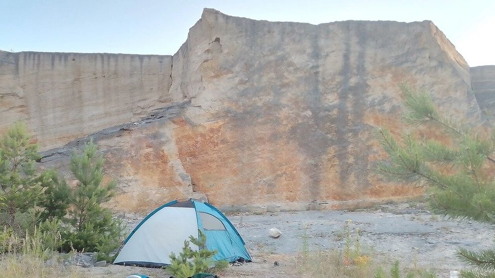 Kamieniołom w Smerdynie. Wielki Kanion Świętokrzyski