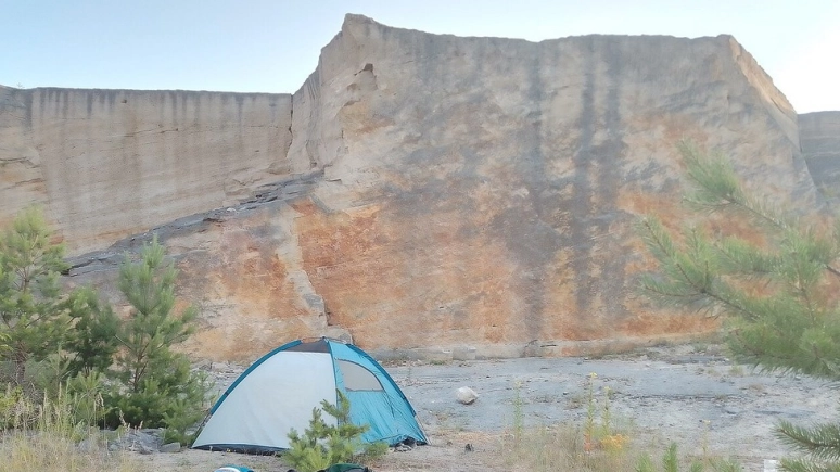 Kamieniołom w Smerdynie. Wielki Kanion Świętokrzyski