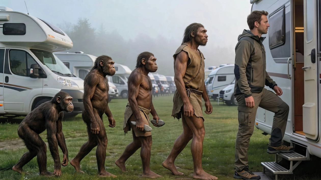 Homo Camperis. Studium rozwoju osobniczego przedstawiciela gatunku