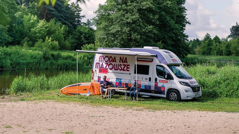 Wycieczka kamperem po Mazowszu