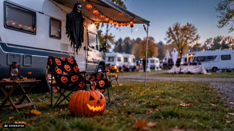 Halloween 2026 na kempingu