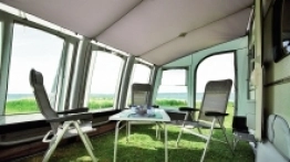 Namiot lekki (zaledwie 13 kg!), solidnie wykonany, a co najważniejsze – bardzo stabilny - zdjęcie 1