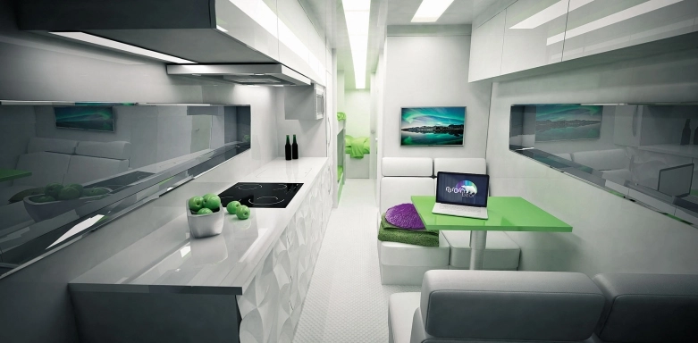 AuroraBear - projekt nowego kampera wyprawowego