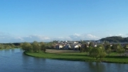 Rzeka San i widok na miasto z Białej Góry - zdjęcie 7