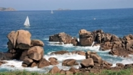 Côte du Granit Rose. Jamnik, butelka wina, rekin... A Wy jakie kształty tutaj dostrzegacie? - zdjęcie 6