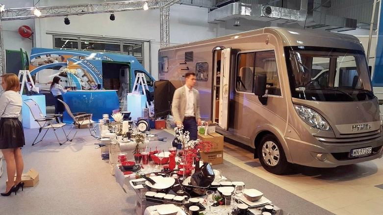 Caravaning na Warsaw Moto Show