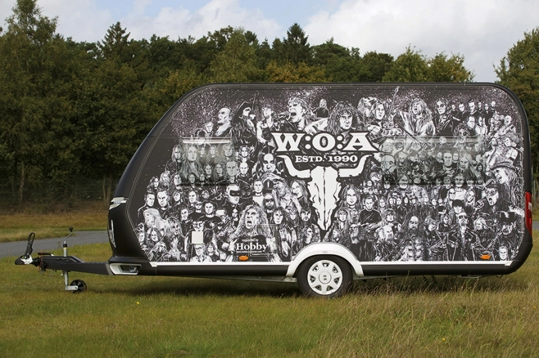 Caravaning w rytmie heavy metalu