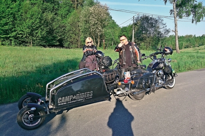 Caravaningowy EasyRider, czyli namiot i motor w jednym