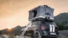 Namiot na dachu można zainstalować nawet na BMW Mini. - zdjęcie 11