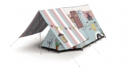 Do namiotu „Shabby Chic” można dokupić specjalną osłonę chroniącą przed słońcem i deszczem. Wtedy zapłacimy nieco więcej, ale będziemy mieć dodatkowy przedsionek - zdjęcie 6