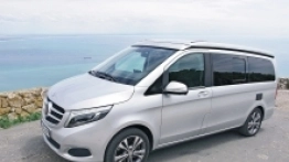 Patrząc na Marco Polo z zewnątrz,  widzimy klasycznego Mercedesa V-klasy. - zdjęcie 1