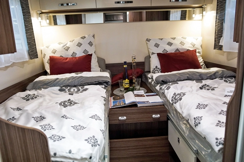 Duży kamper Benimar zabłysnął wyposażeniem