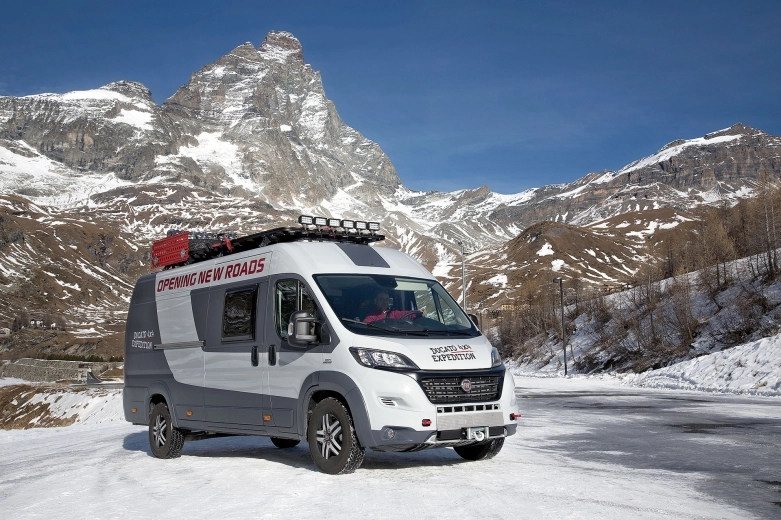 Fiat Ducato 4X4 Expedition - kamper na twarde trasy.