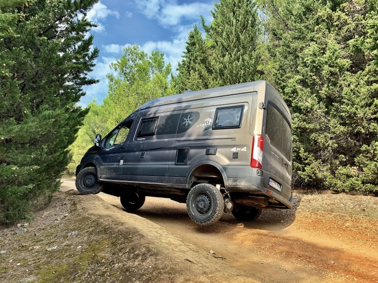 Ford, van i 4x4 – oto Karmann Mobil