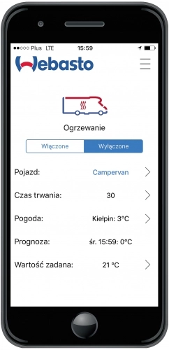 ThermoCall to aplikacja na urządzenia mobilne, za pośrednictwem której pracą ogrzewania postojowego sterować można w dowolnym momencie i z dowolnego miejsca, używając komend SMS - zdjęcie 5