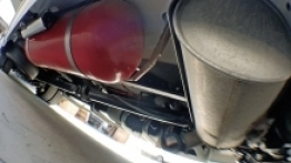 Odbiorniki gazu (np. kuchenka i ogrzewanie marki Truma) zasilane są ze 125-litrowego zbiornika - zdjęcie 2