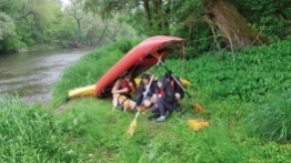 Gdy nie uda się zdążyć przed burzą... Spływ Bugiem - zdjęcie 1