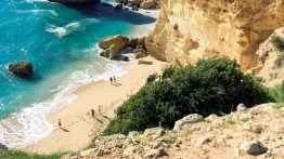 Portugalia – Praia da Marinha - zdjęcie 7