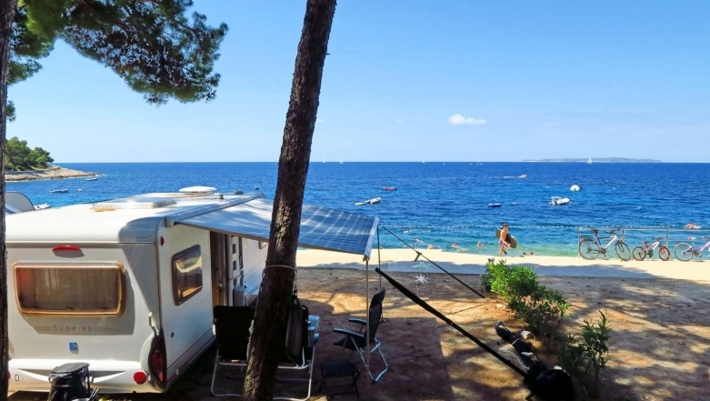 Kempingowanie na chorwackiej wyspie