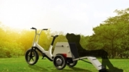 Nowatorski rower cargo i hulajnoga elektryc - zdjęcie 1