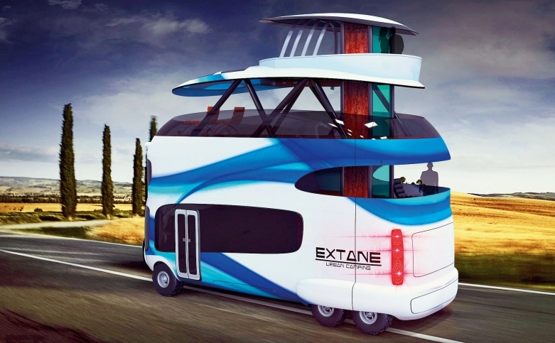 PC 6/2017: Czy tak będzie wyglądał pierwszy czteropoziomowy kamper?