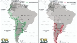 Planowana trasa wyprawy – po lewej. Po prawej – trasa poprzedniej wyprawy, pokonana na motocyklach - zdjęcie 5