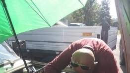 Powoli, ale jadą – kantYna na trasie Złombolu - zdjęcie 4