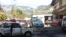 Powoli, ale jadą – kantYna na trasie Złombolu - zdjęcie 6