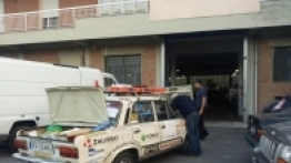 Powoli, ale jadą – kantYna na trasie Złombolu - zdjęcie 8