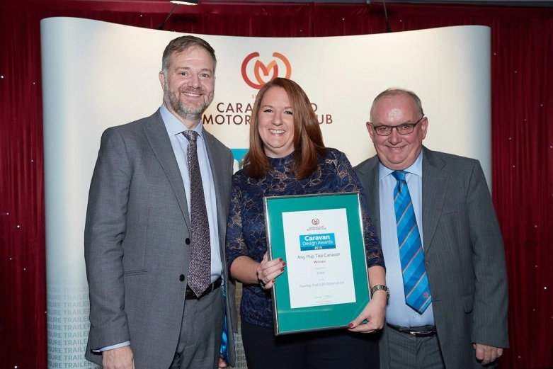 Przyczepa Eriba Ocean Drive nagrodzona