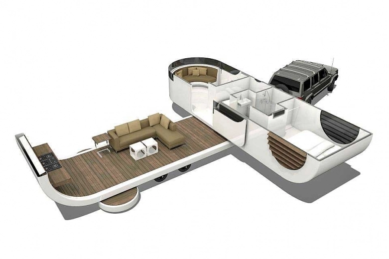 Romotow - przyczepa kempingowa przyszłości właśnie powstaje