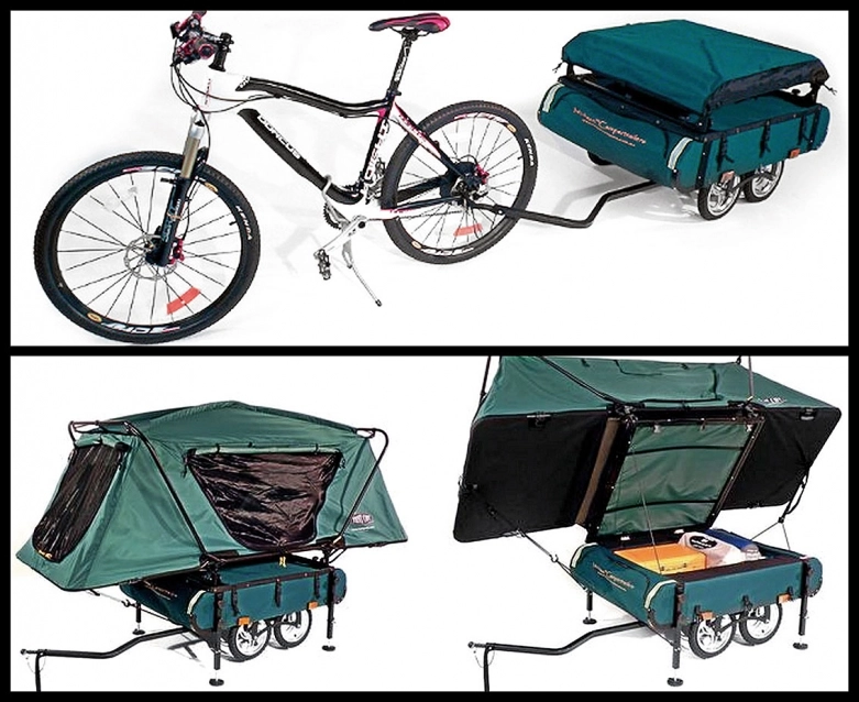 Rowerem z przyczepą kempingową? Dlaczego nie!