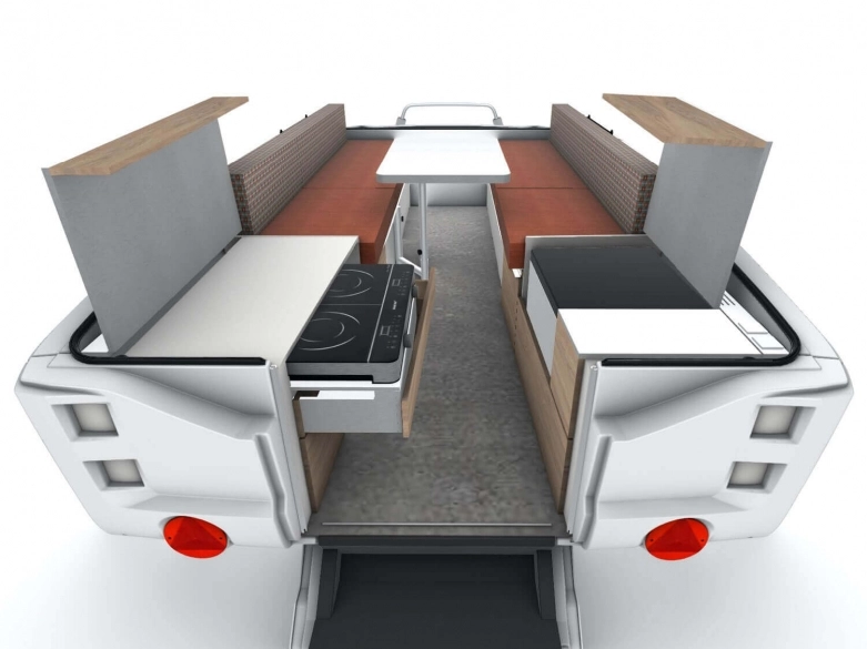 Składana przyczepa kempingowa