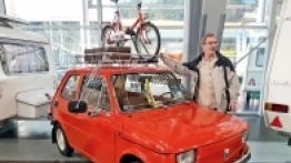 „Maluch” i Niewiadówka to zestaw, który obowiązkowo musiał się pojawić w naszej strefie. Duża część zwiedzających to właśnie od niego rozpoczyła przygodę z caravaningiem - zdjęcie 2