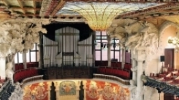 Wnętrze Pałacu Muzyki Katalońskiej - zdjęcie 7