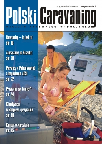 Tak wyglądała okładka pierwszego numeru "Polskiego Caravaningu". - zdjęcie 3