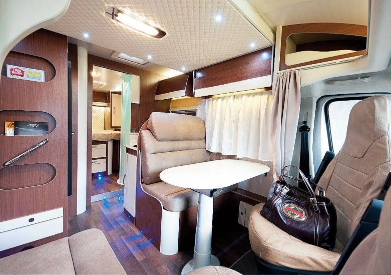 Zupełnie nowe materiały w kamperach Ilusion Caravaning