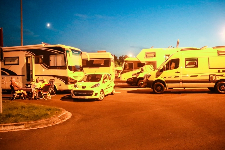 Kemping przy targach Caravan Salon 2017