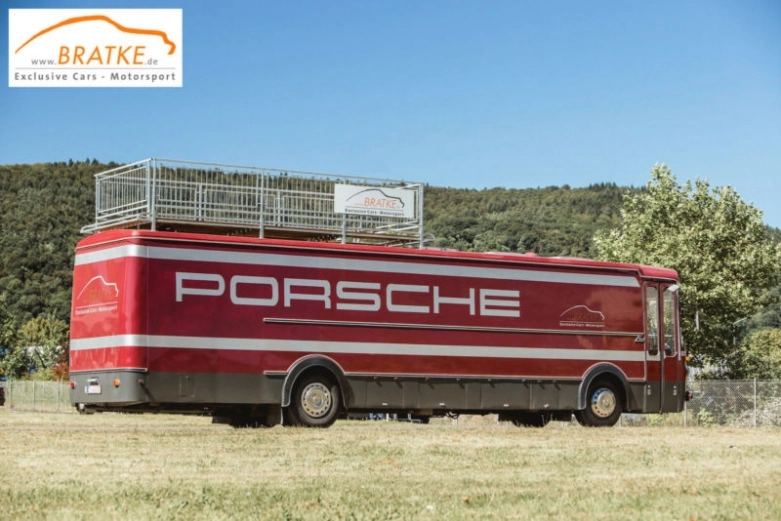 Kamper, w którym zmieścisz swoje porsche 