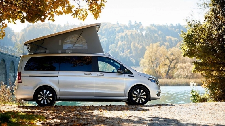 Elektryczny kamper Mercedesa