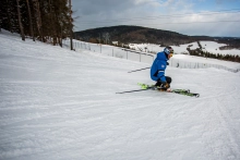 Nam najbardziej przypadły do gustu trasy 1, która posiada homologację FIS, oraz wariant 1a, który przez połowę długości biegnie równolegle do jedynki. Dzięki najnowocześniejszym armatkom śnieżnym Techno Alpin, flocie ratraków z systemem SNOWSat (który mapuje stoki, dając informacje o grubości pokrywy śnieżnej) oraz dwukrotnemu ratrakowaniu w ciągu doby warunki na stoku są bardzo dobre. - zdjęcie 8