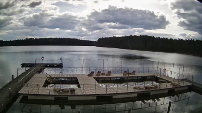 Jezioro Guzianka Wielka, widok z OW Skarpa