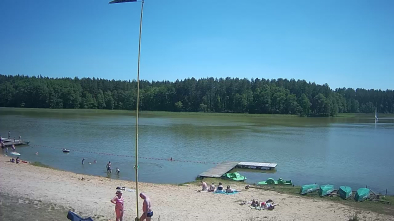 Jezioro Nidzkie, plaża Jaśkowo