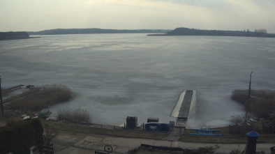 Jezioro Święcajty, port Unia - Niebieska Tawerna