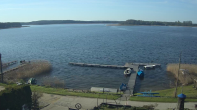 Jezioro Święcajty, port Unia - Niebieska Tawerna
